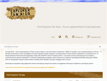 Tablet Screenshot of forum.explorerfanklub.org.pl